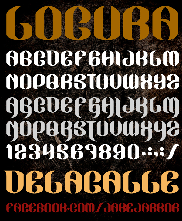 FREE FONT - LOCURA